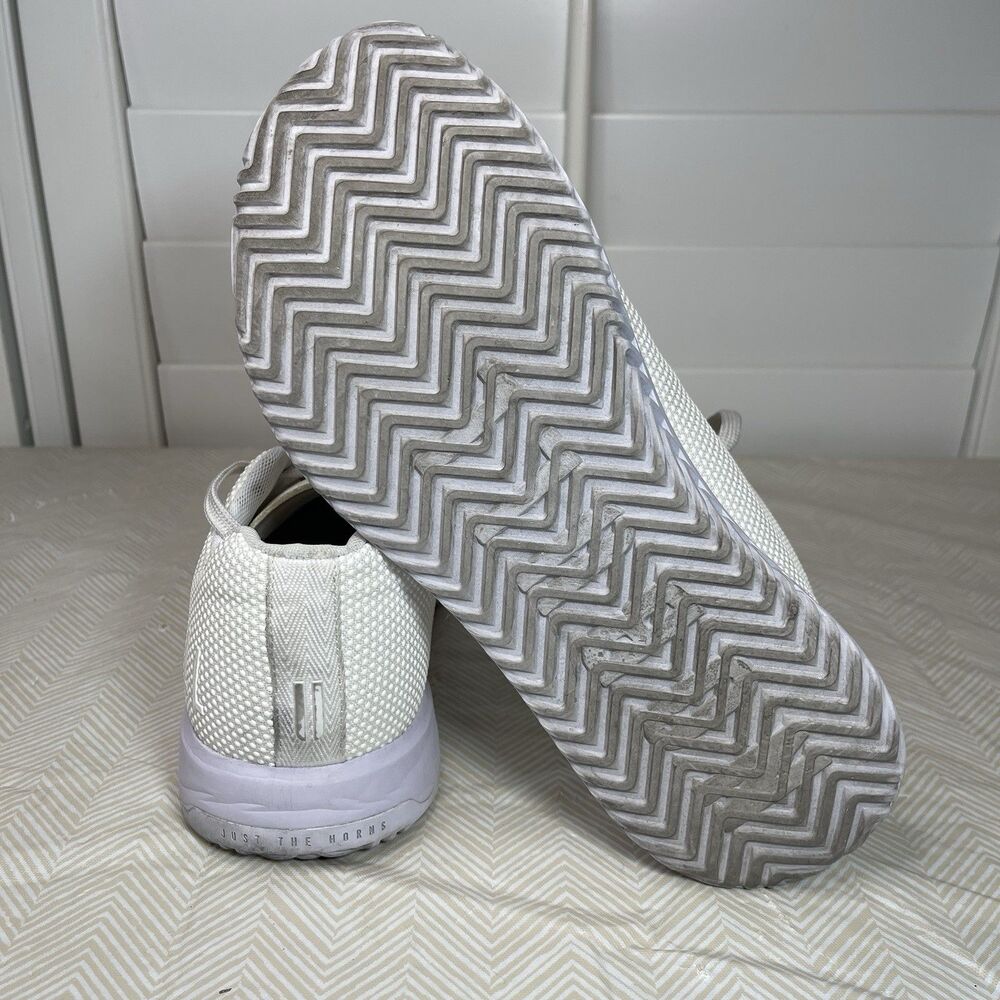 Nobull Superfabric All White Sneaker Lace up Low Top Women's‎ 9.5 US/Men's 8 US - Picture 9 of 9